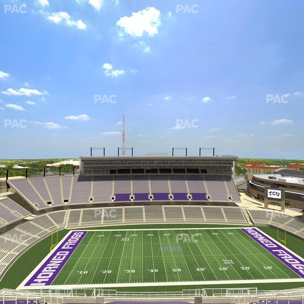Amon G. Carter Stadium - Section 407 Seat View