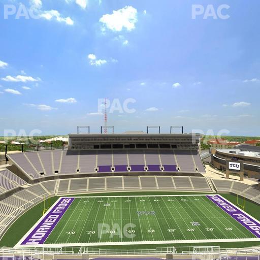 Amon G. Carter Stadium - Section 407 Seat View