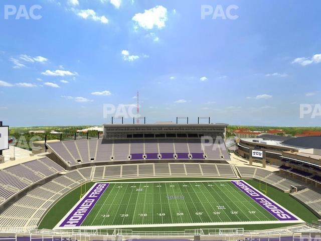Amon G. Carter Stadium - Section 407 Seat View