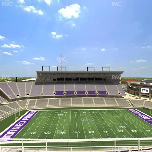Amon G. Carter Stadium - Section 407 Seat View