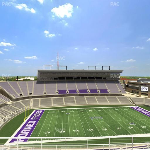 Amon G. Carter Stadium - Section 408 Seat View