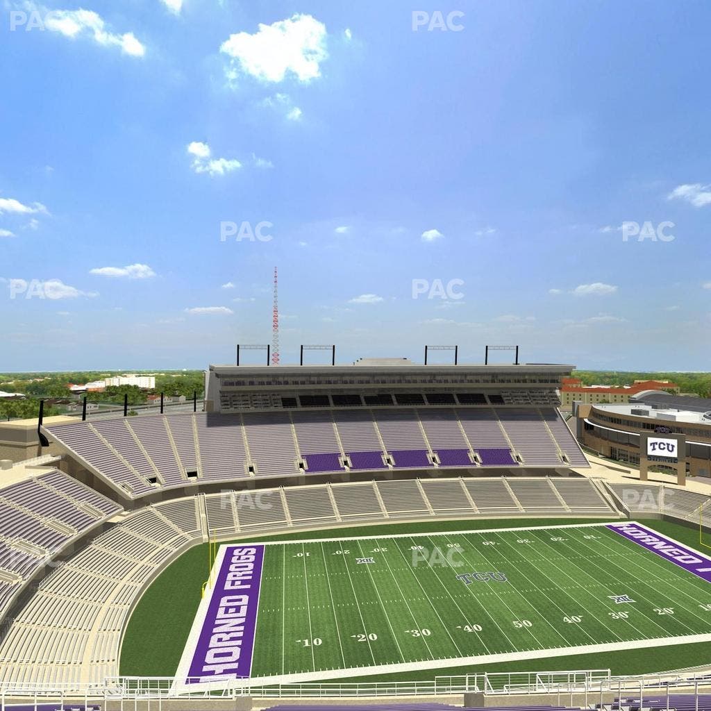 Amon G. Carter Stadium - Section 409 Seat View