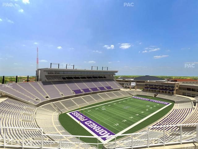 Amon G. Carter Stadium - Section 414 Seat View
