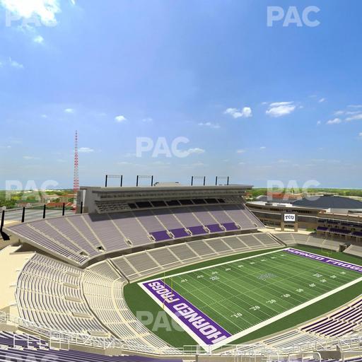 Amon G. Carter Stadium - Section 414 Seat View