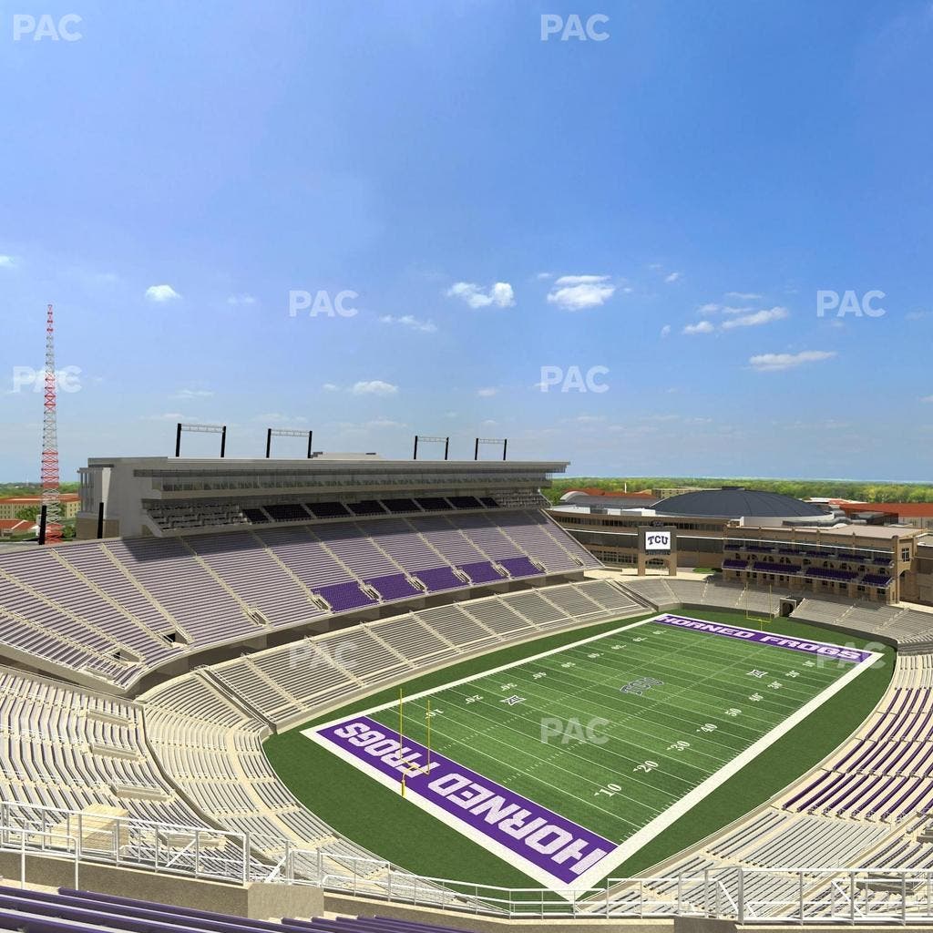 Amon G. Carter Stadium - Section 415 Seat View