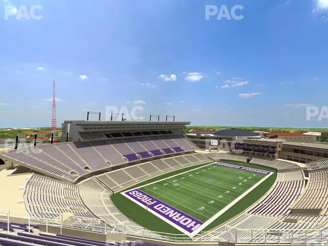 Amon G. Carter Stadium - Section 415 Seat View Amon G. Carter Stadium - Section 415 Seat View