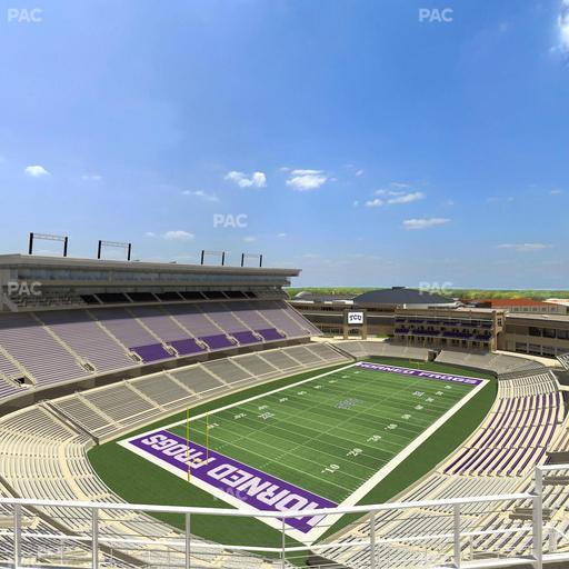 Amon G. Carter Stadium - Section 415 Seat View