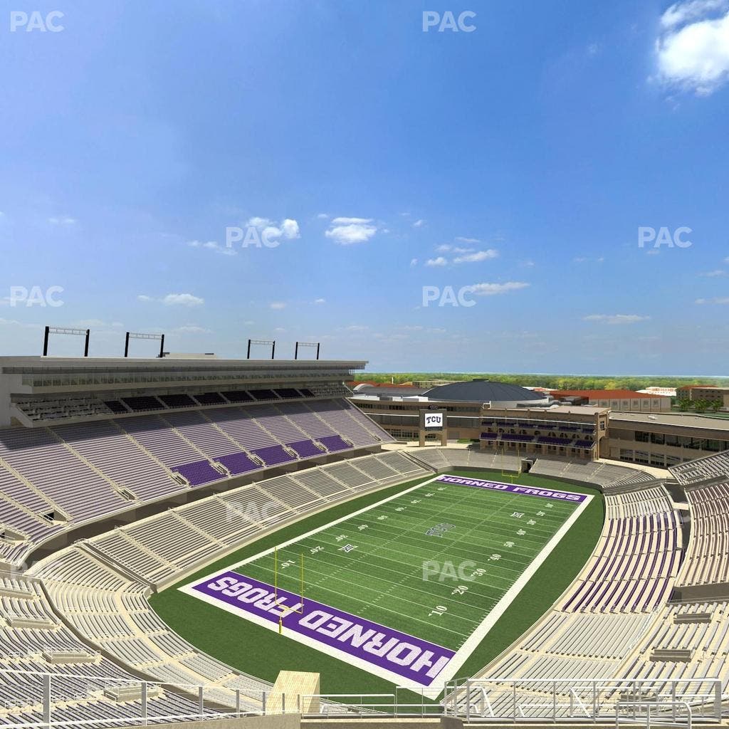 Amon G. Carter Stadium - Section 416 Seat View