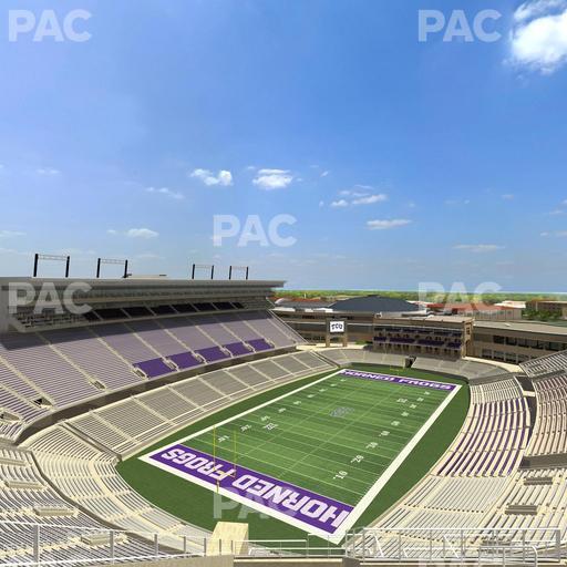 Amon G. Carter Stadium - Section 416 Seat View