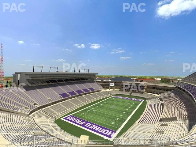 Amon G. Carter Stadium - Section 416 Seat View
