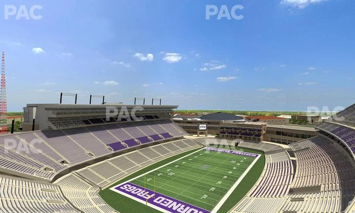 Amon G. Carter Stadium - Section 416 Seat View