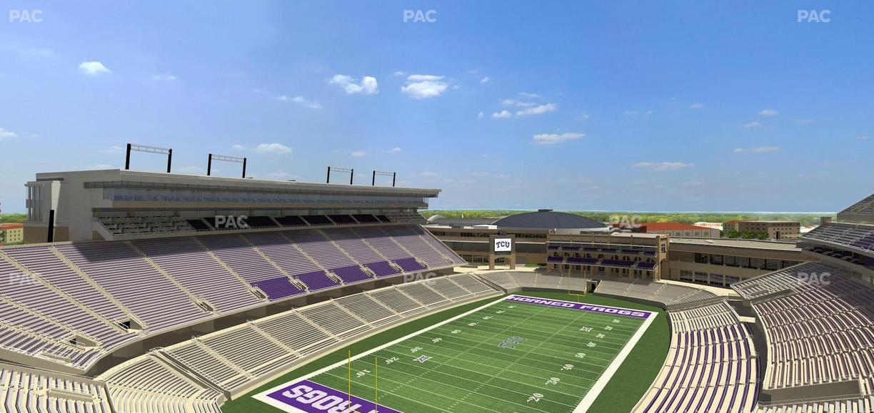 Amon G. Carter Stadium - Section 416 Seat View