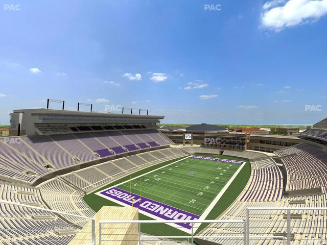 Amon G. Carter Stadium - Section 416 Seat View
