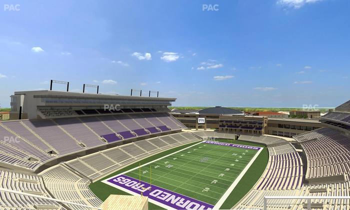 Amon G. Carter Stadium - Section 416 Seat View