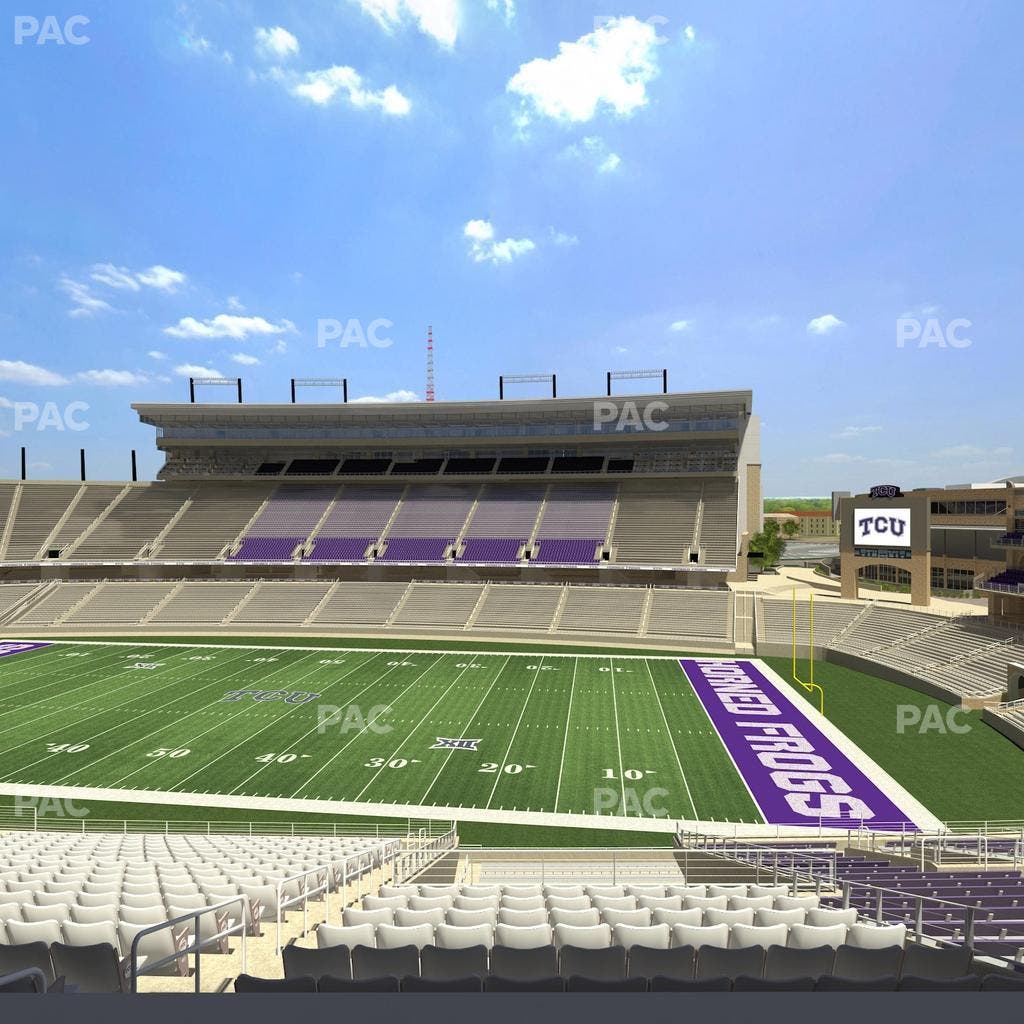 Amon G. Carter Stadium - Section Champions Club 204 Seat View