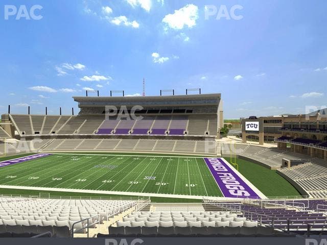 Amon G. Carter Stadium - Section Champions Club 204 Seat View