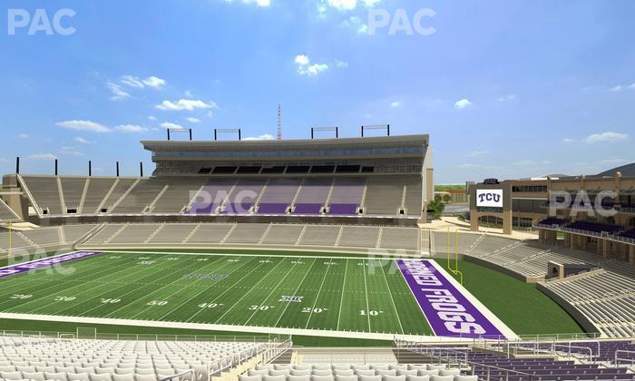 Amon G. Carter Stadium - Section Champions Club 204 Seat View