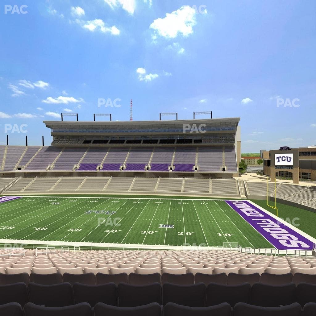 Amon G. Carter Stadium - Section Champions Club 205 Seat View