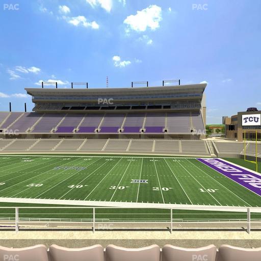 Amon G. Carter Stadium - Section Champions Club 205 Seat View