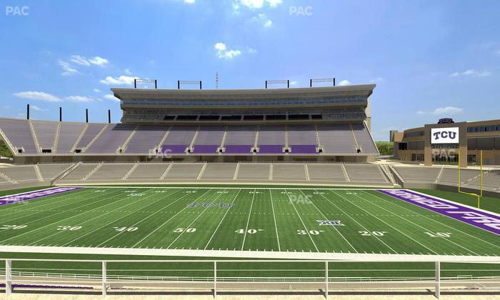 Amon G. Carter Stadium - Section Champions Club 206 Seat View