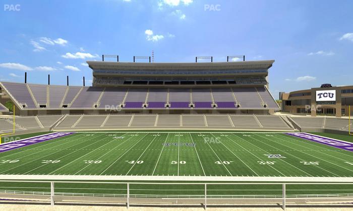Amon G. Carter Stadium - Section Champions Club 207 Seat View