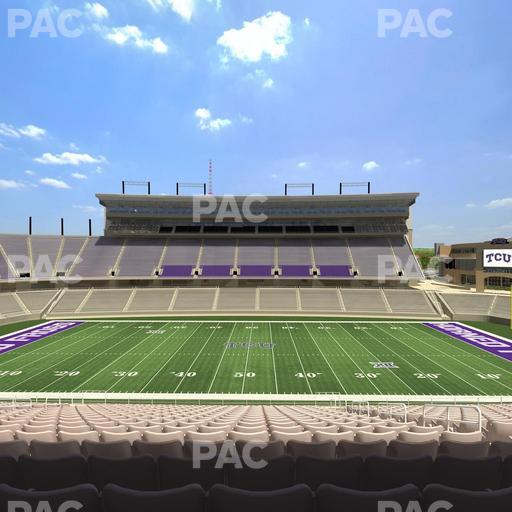 Amon G. Carter Stadium - Section Champions Club 207 Seat View