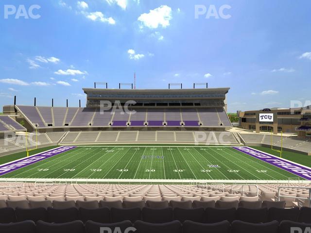Amon G. Carter Stadium - Section Champions Club 207 Seat View Amon G. Carter Stadium - Section Champions Club 207 Seat View