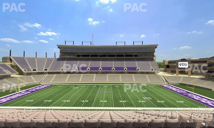 Amon G. Carter Stadium - Section Champions Club 207 Seat View