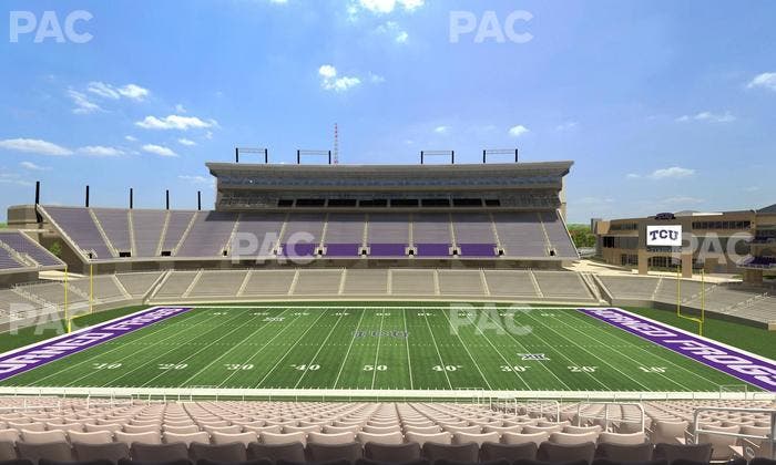 Amon G. Carter Stadium - Section Champions Club 207 Seat View