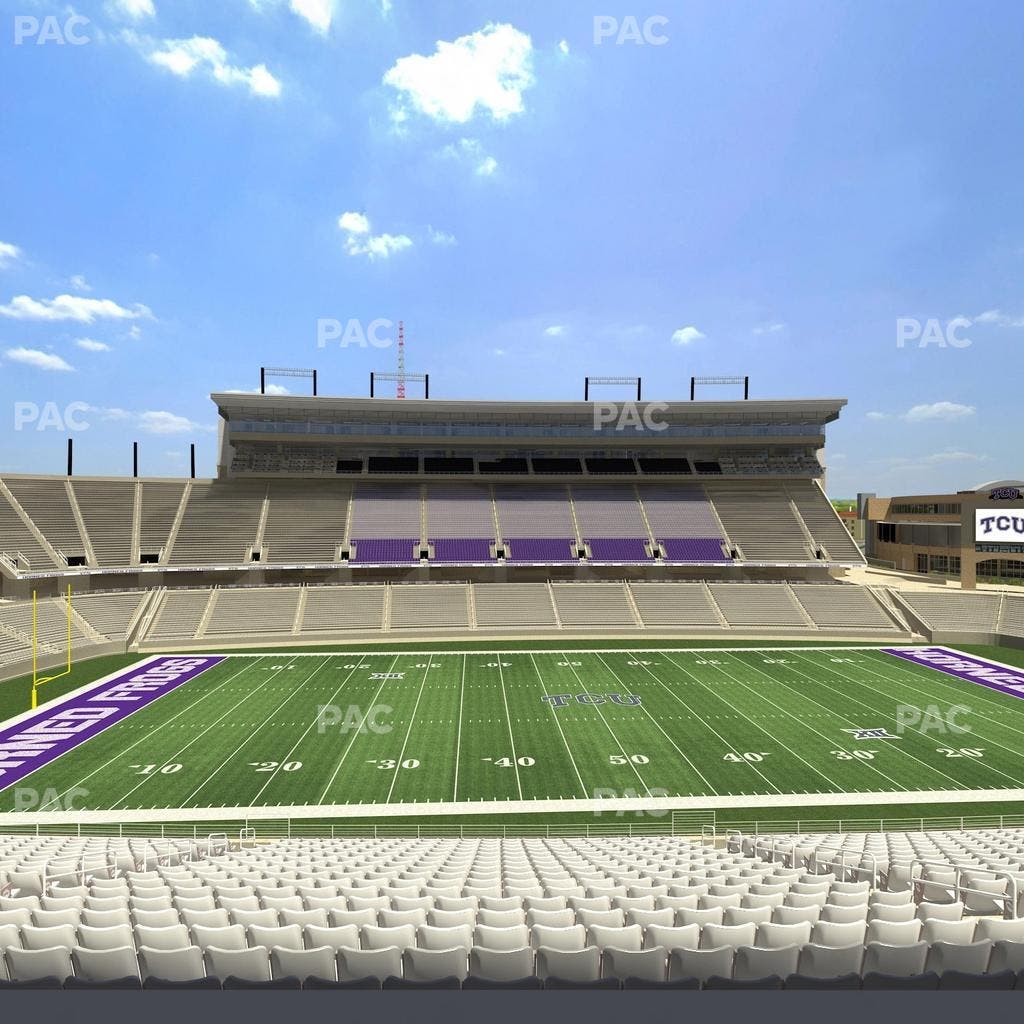 Amon G. Carter Stadium - Section Champions Club 208 Seat View