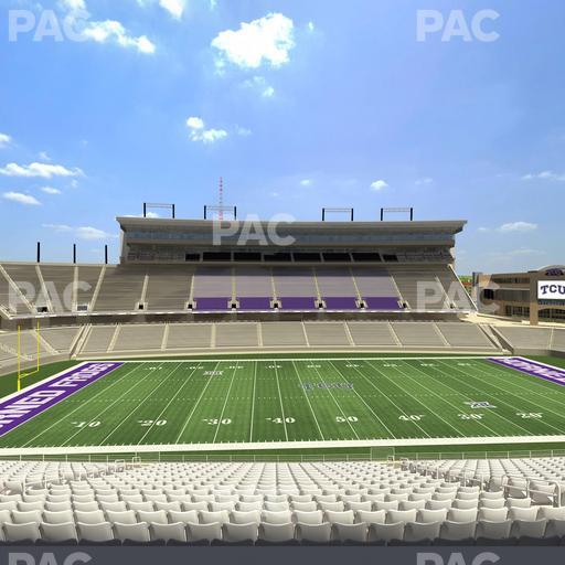Amon G. Carter Stadium - Section Champions Club 208 Seat View