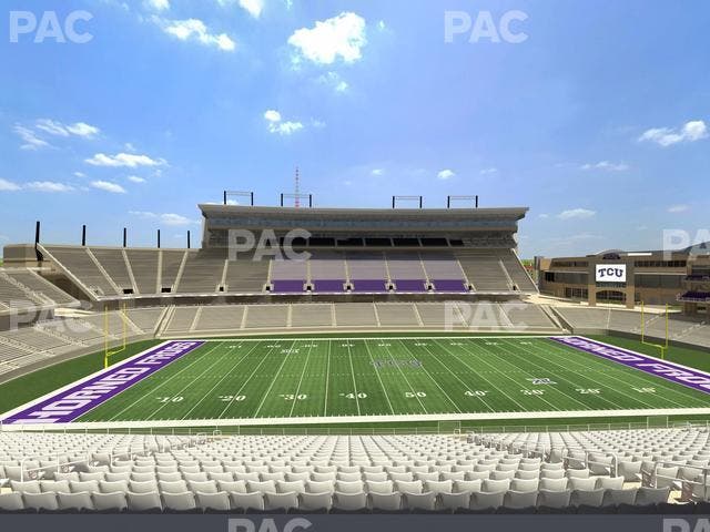 Amon G. Carter Stadium - Section Champions Club 208 Seat View