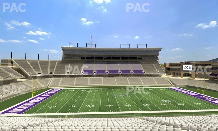 Amon G. Carter Stadium - Section Champions Club 208 Seat View