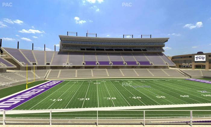 Amon G. Carter Stadium - Section Champions Club 209 Seat View