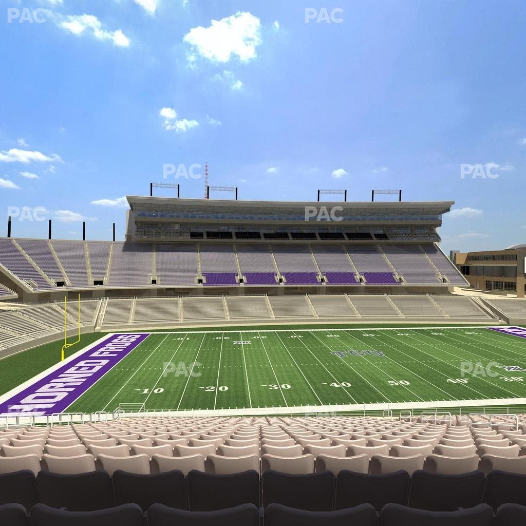Amon G. Carter Stadium - Section Champions Club 209 Seat View