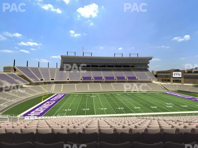 Amon G. Carter Stadium - Section Champions Club 209 Seat View Amon G. Carter Stadium - Section Champions Club 209 Seat View