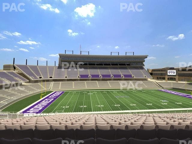 Amon G. Carter Stadium - Section Champions Club 209 Seat View
