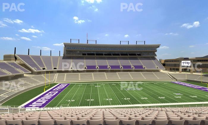 Amon G. Carter Stadium - Section Champions Club 209 Seat View