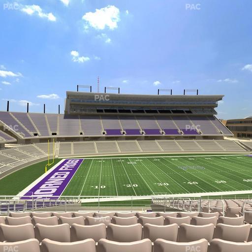 Amon G. Carter Stadium - Section Champions Club 210 Seat View