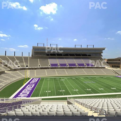 Amon G. Carter Stadium - Section Champions Club 210 Seat View