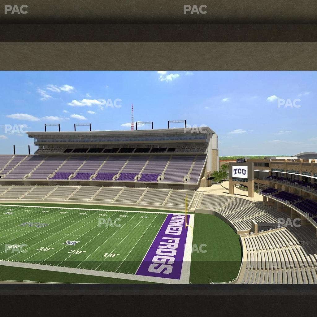 Amon G. Carter Stadium - Section Champions Suite 1 Seat View