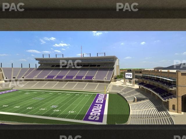 Amon G. Carter Stadium - Section Champions Suite 1 Seat View