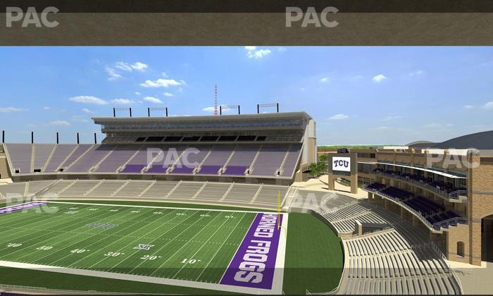 Amon G. Carter Stadium - Section Champions Suite 1 Seat View