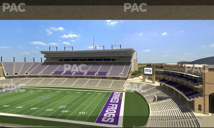 Amon G. Carter Stadium - Section Champions Suite 1 Seat View