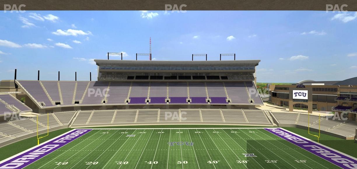 Amon G. Carter Stadium - Section Champions Suite 10 Seat View