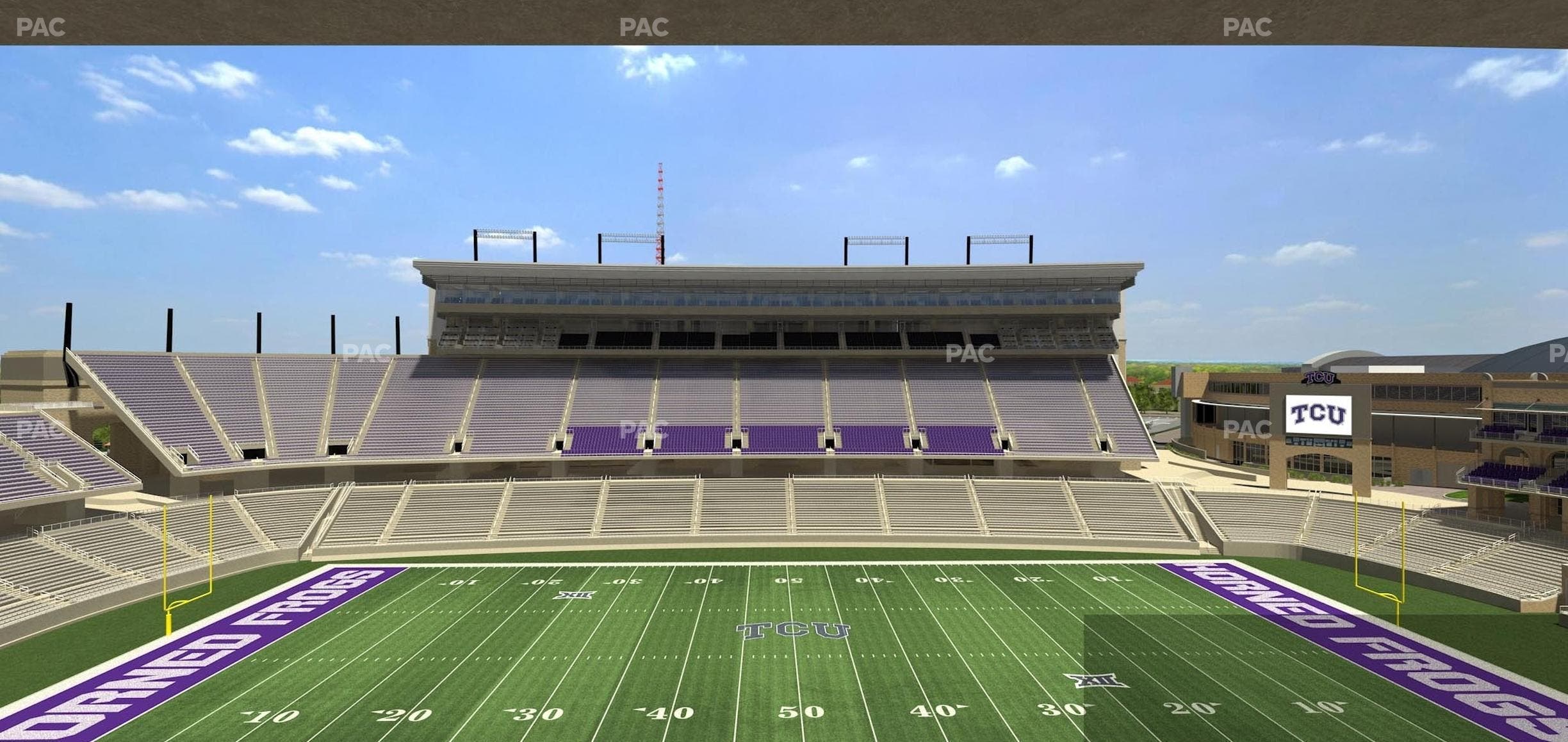Amon G. Carter Stadium - Section Champions Suite 10 Seat View