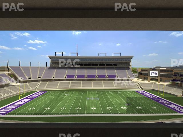 Amon G. Carter Stadium - Section Champions Suite 10 Seat View Amon G. Carter Stadium - Section Champions Suite 10 Seat View