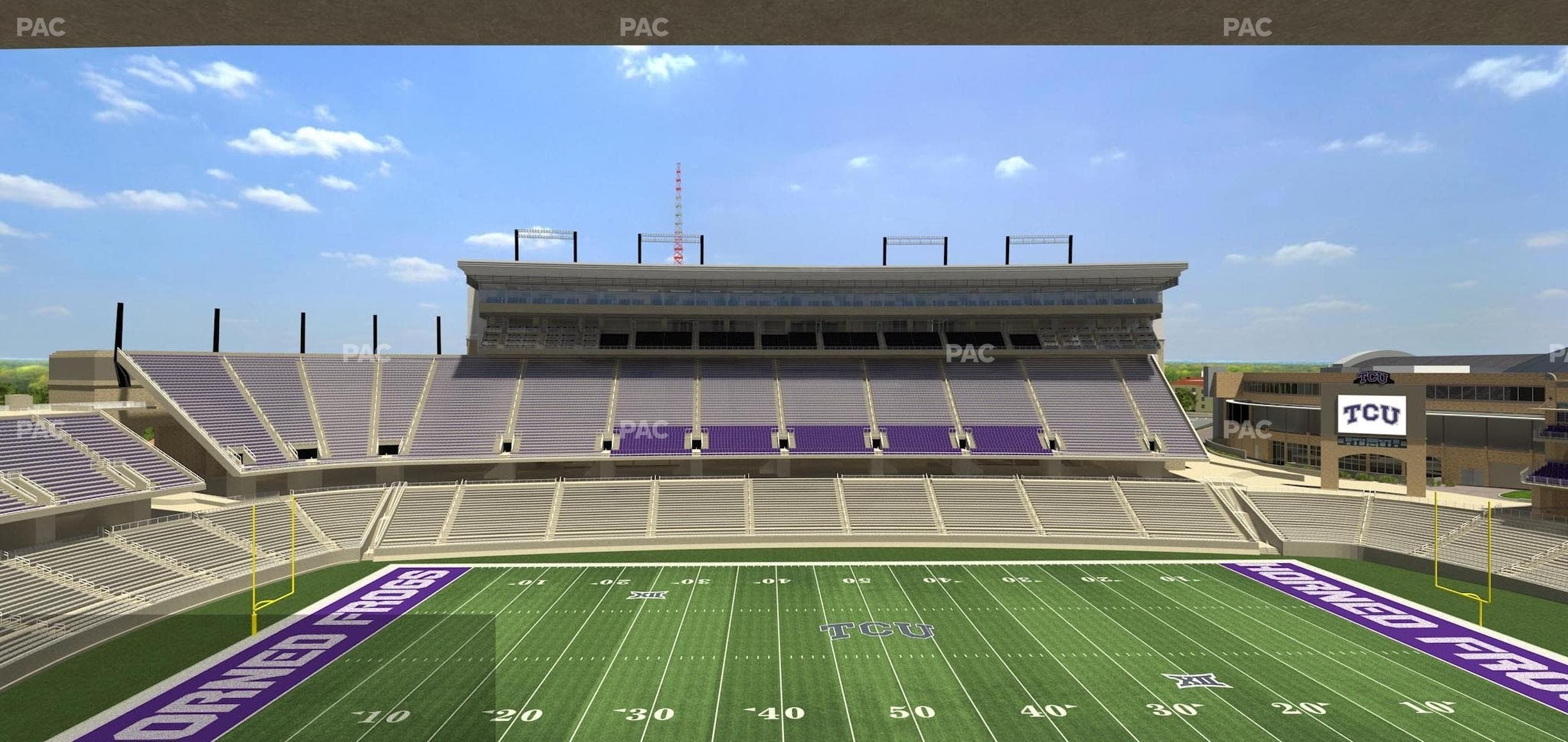 Amon G. Carter Stadium - Section Champions Suite 11 Seat View