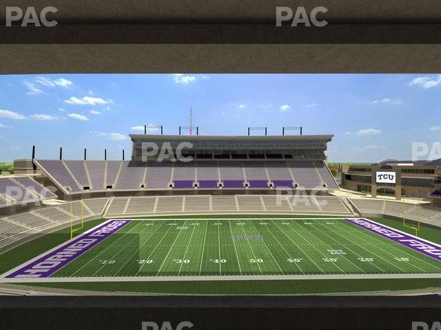 Amon G. Carter Stadium - Section Champions Suite 11 Seat View