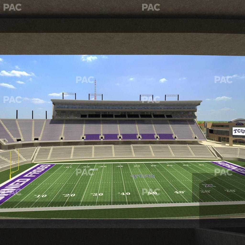 Amon G. Carter Stadium - Section Champions Suite 12 Seat View